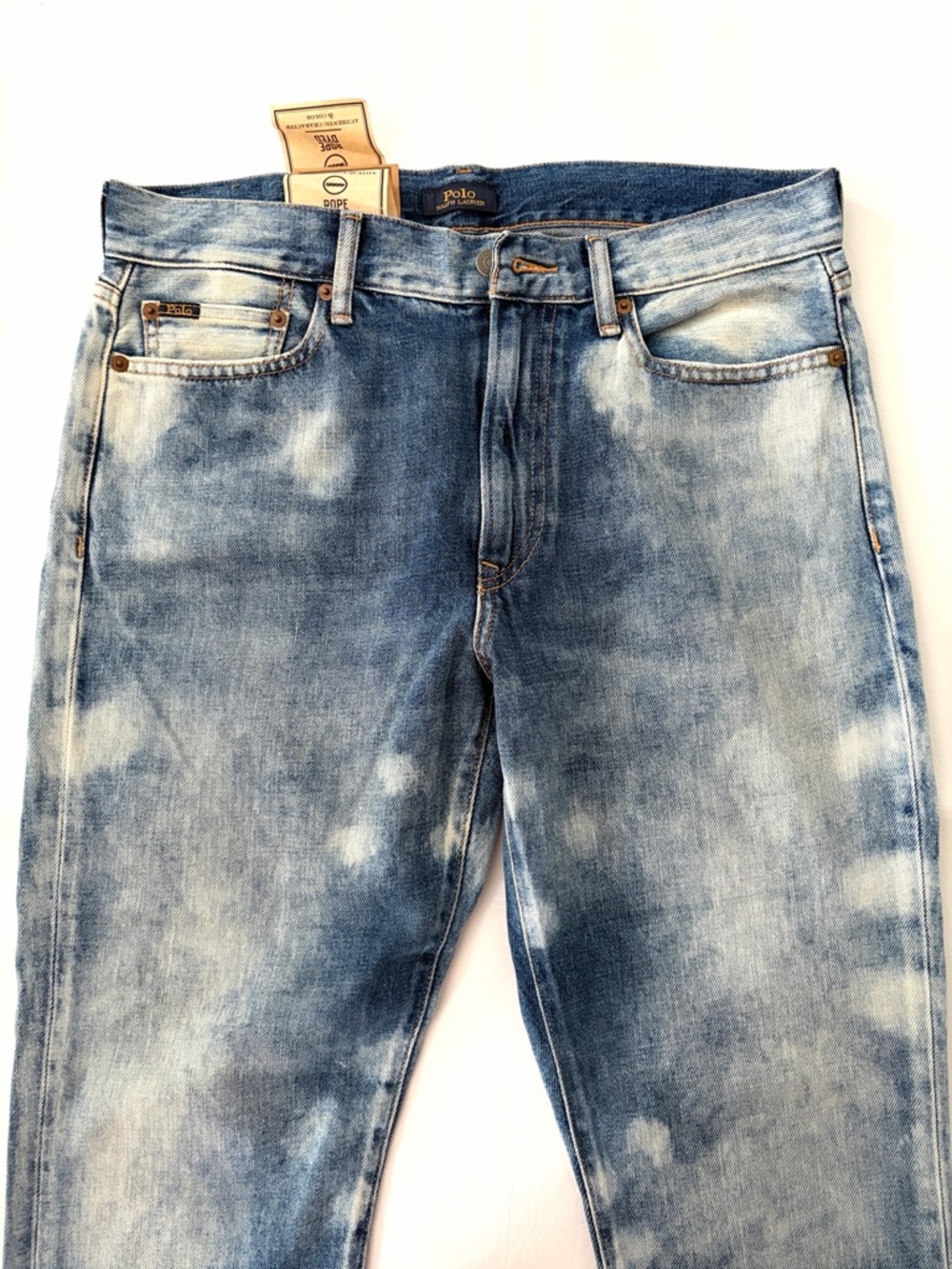 Polo Ralph Lauren Women’s Jeans Avery Boyfriend Jeans Rope Dyed NWT size 29 - Picture 6 of 14